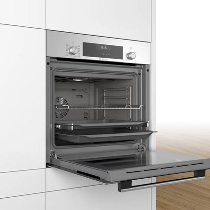 BOSCH SERIES 6 60CM BUILT IN S/STEEL OVEN - HBJ354ES0Z