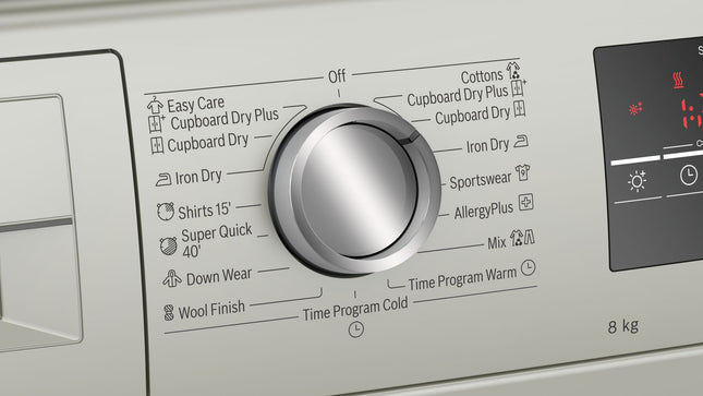 BOSCH 8KG CONDENSER TUMBLE DRYER SERIES 4 - WTM8327SZA