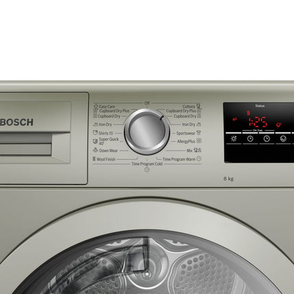 BOSCH 8KG CONDENSER TUMBLE DRYER SERIES 4 - WTM8327SZA