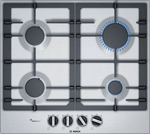 BOSCH 60CM GAS HOB STAINLESS STEEL SERIES 6 - PCP6A5B90Z