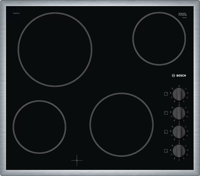 BOSCH 60CM ELECTRIC CERAMIC GLASS HOB SERIES 2 - PKE645CA1E