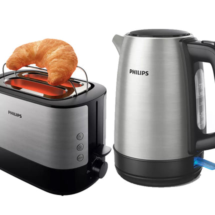 PHILIPS DAILY VIVA COLLECTION KETTLE & TOASTER PACK