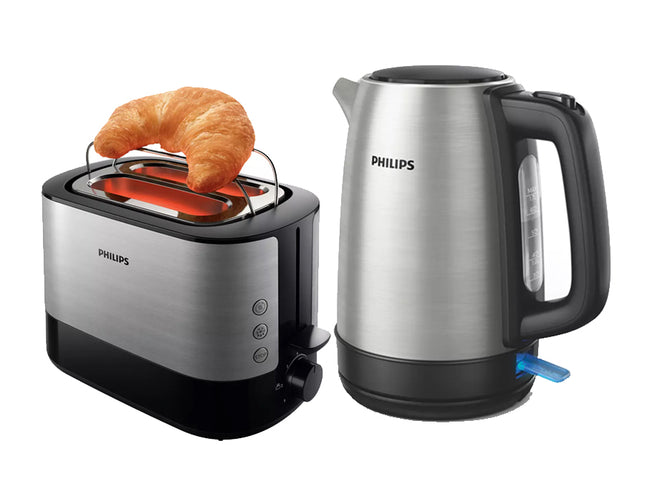 PHILIPS DAILY VIVA COLLECTION KETTLE & TOASTER PACK