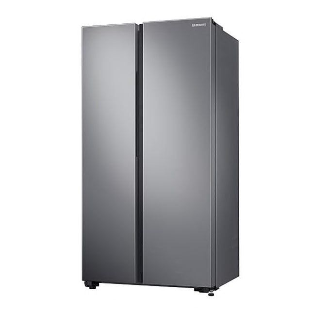 SAMSUNG 647L SILVER SIDE BY SIDE FRIDGE - RS62R5011M9