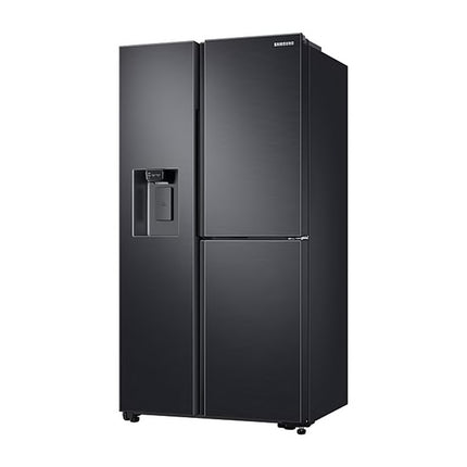 SAMSUNG 602L 3 DOOR PLUMBED WATER & ICE DISPENSER FRIDGE - RS65R5691B4