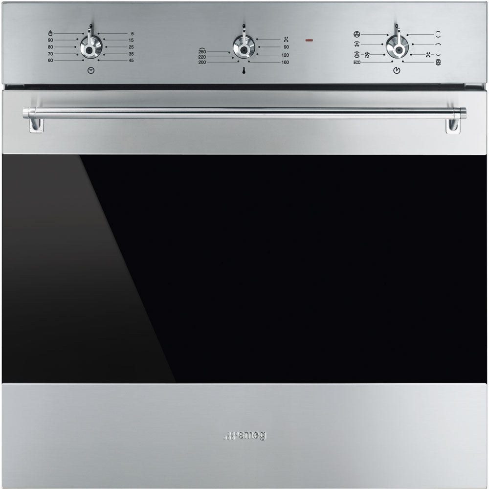 SMEG 60CM 79L STAINLESS STEEL CLASSICA ELECTRIC OVEN - SF6385XSA