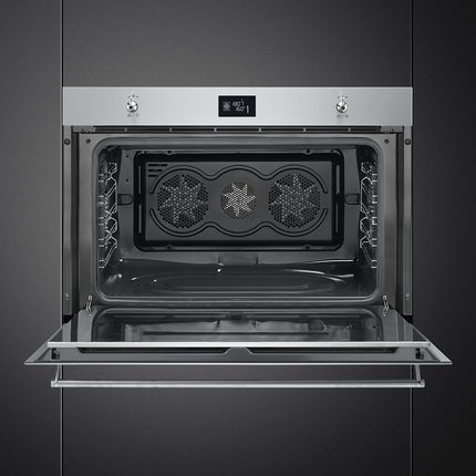 SMEG 90CM 129L CLASSICA ELECTRIC OVEN - SF9390X1SA