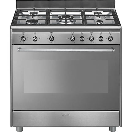 SMEG 90CM CONCERT FULL GAS COOKER - SSA91GGX9