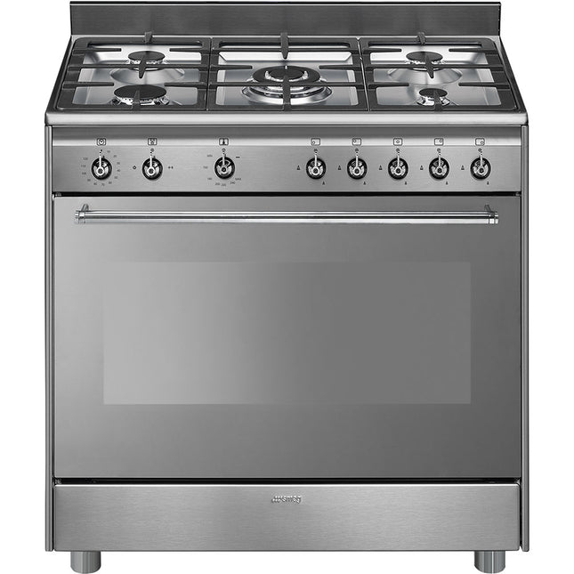 SMEG 90CM CONCERT FULL GAS COOKER - SSA91GGX9