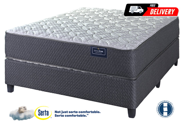 SERTA SLEEP TRUE MONTANA DUAL SIDED BASE SET
