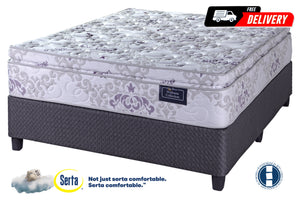 SERTA WELLNESS HAVANA PILLOW TOP FLIP FREE BASE SET