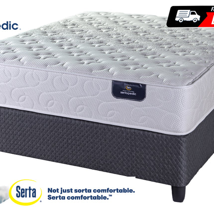 SERTA SERTAPEDIC OREGON POCKET COIL FLIP FREE BASE SET