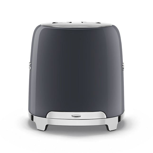 SMEG RETRO 2 SLICE TOASTER GREY TSF01GREU