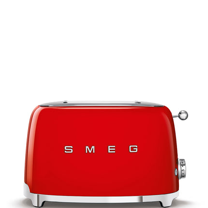 SMEG RETRO STYLE 2 SLICE TOASTER RED TSF01RDSA