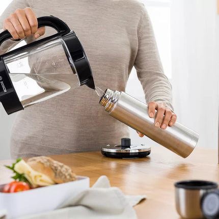 BOSCH CORDLESS GLASS KETTLE 1.7L - TWK70B03