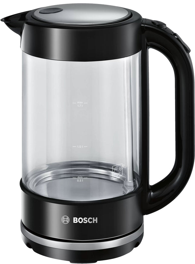 BOSCH CORDLESS GLASS KETTLE 1.7L - TWK70B03