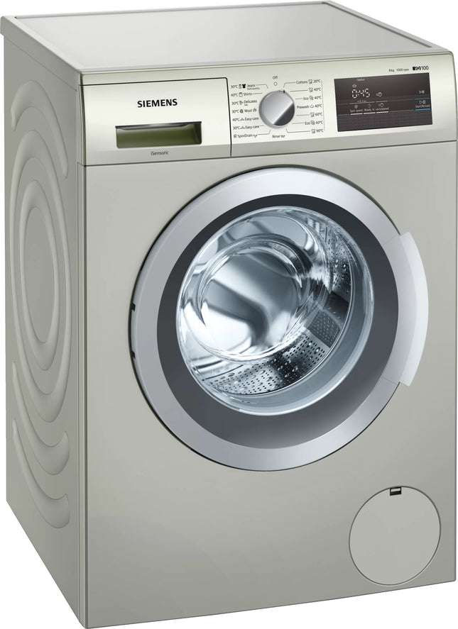 SIEMENS IQ100 8KG FRONT LOADER WASHING MACHINE - WM10J18SZA
