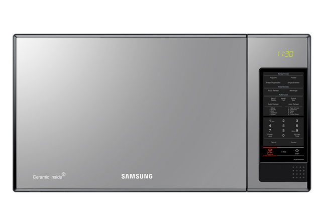 SAMSUNG 40L MIRROR SOLO MICROWAVE- MS405MADXBB