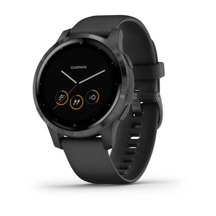 GARMIN VIVOACTIVE 4S GPS SPORT WATCH BLACK WITH SLATE 40MM - 010-02172-12