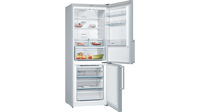 BOSCH 385L FRIDGE/FREEZER SERIES 4 NO-FROST- KGN46XL30Z