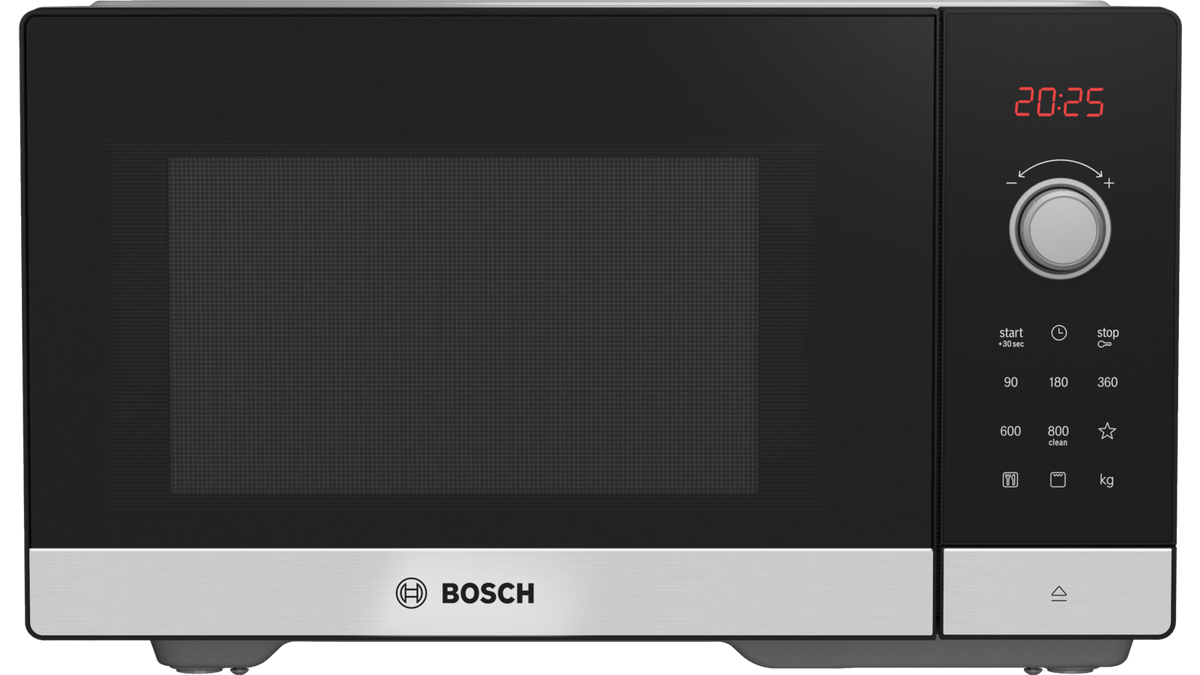 BOSCH 25L FREESTANDING MICROWAVE SERIES 2 FEL053MS1M Direct Deals