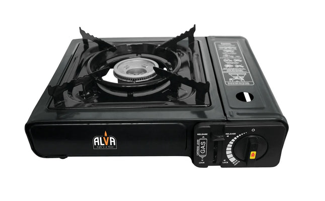ALVA GAS STOVE SINGLE BURNER BUTANE CANISTER STOVE - CCR101