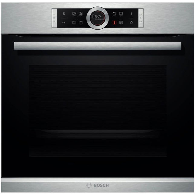 BOSCH 60CM STAINLESS STEEL BUILT-IN OVEN - HBG634BS1