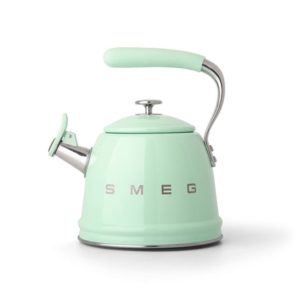 SMEG 2.3L WHISTLING KETTLE PASTEL GREEN - CKLW2001PG