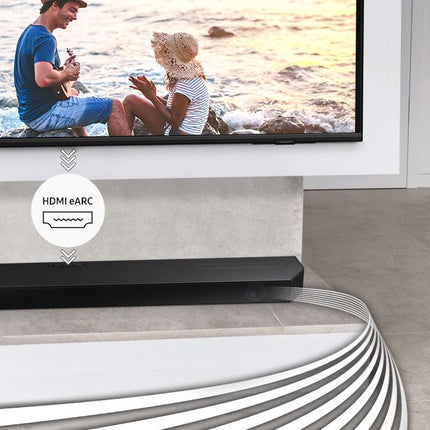 SAMSUNG 3.1.2CH DOLBY ATMOS Q SERIES SOUNDBAR WITH SUBWOOFER - HW-Q600C/XA