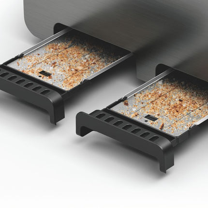 BOSCH 4 SLICE TOASTER DESIGNLINE GRAPHITE -TAT5P445GB