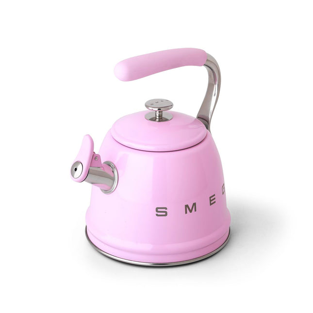 SMEG 2.3L WHISTLING KETTLE PASTEL PINK - CKLW2001PK