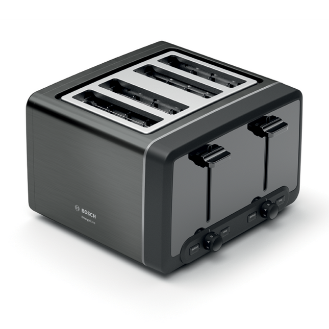 BOSCH 4 SLICE TOASTER DESIGNLINE GRAPHITE -TAT5P445GB