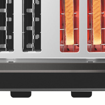 BOSCH 4 SLICE TOASTER DESIGNLINE GRAPHITE -TAT5P445GB