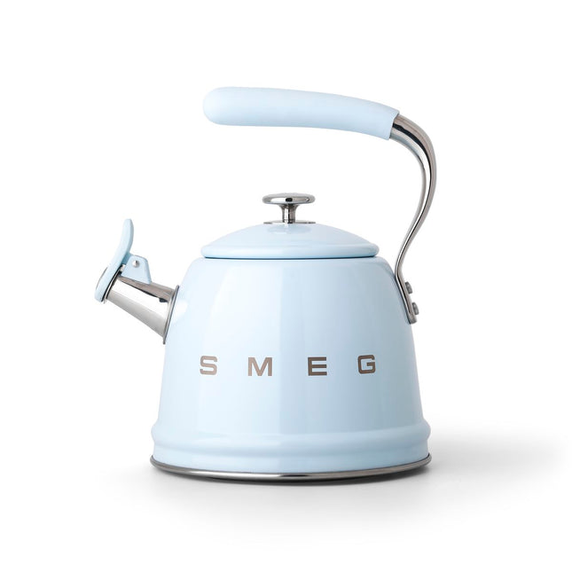 SMEG 2.3L WHISTLING KETTLE PASTEL BLUE - CKLW2001PB