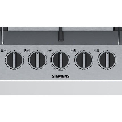 SIEMENS 90CM S/STEEL GAS HOB 5 BURNER EC9A5RB90