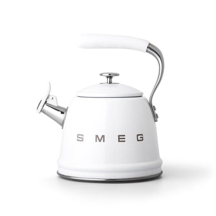 SMEG 2.3L WHISTLING KETTLE WHITE - CKLW2001WH