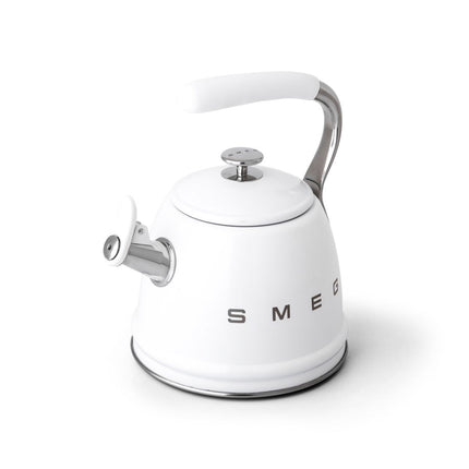 SMEG 2.3L WHISTLING KETTLE WHITE - CKLW2001WH