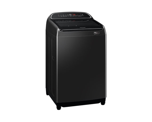 SAMSUNG 17KG TOP LOADER WASHING MACHINE BLACK CAVIAR - WA17T6260BV