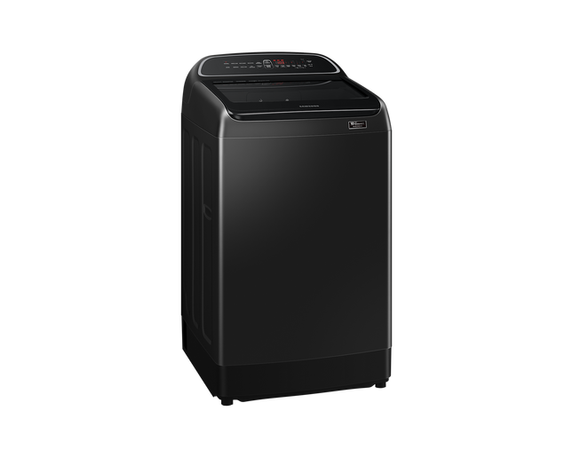 SAMSUNG 19KG TOP LOADER WASHING MACHINE BLACK CAVIAR - WA19T6260BV