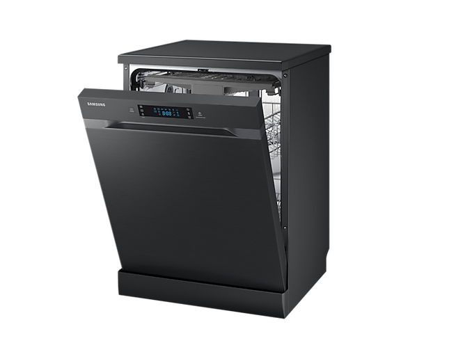 SAMSUNG 14 PLACE BLACK STAINLESS STEEL DISHWASHER - DW60M5070/FG