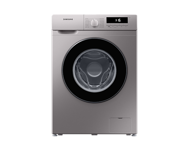 SAMSUNG 9KG FRONT LOADER WASHING MACHINE SILVER - WW90T3040BS