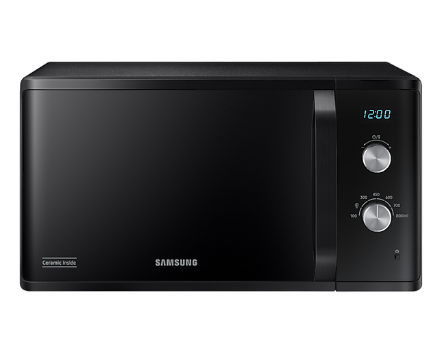 SAMSUNG 23L ELECTRIC SOLO MICROWAVE OVEN WITH AUTO COOK - MS23K3614AK