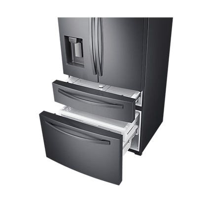 SAMSUNG 387L FRENCH DOOR WITH AUTO WATER & ICE DISPENSER - RF24R7201SG