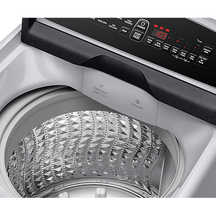SAMSUNG 15KG TOP LOADING WASHER WITH WOBBLE TECH GREY - WA15T5260BY