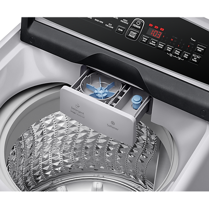 SAMSUNG 13KG TOP LOADING WASHER WITH WOBBLE TECH GREY - WA13T5260BY
