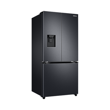 SAMSUNG 470L FRENCH DOOR WITH TWIN COOLING GENTLE BLACK - RF49A5202B1