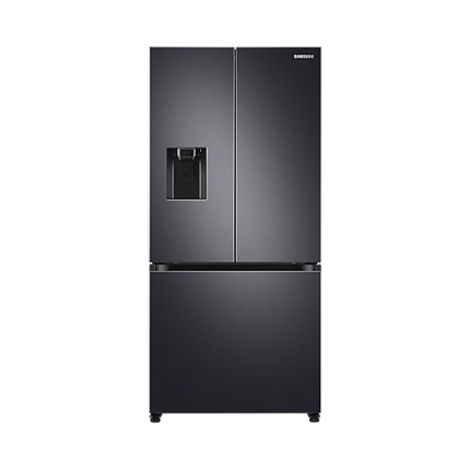 SAMSUNG 470L FRENCH DOOR WITH TWIN COOLING GENTLE BLACK - RF49A5202B1