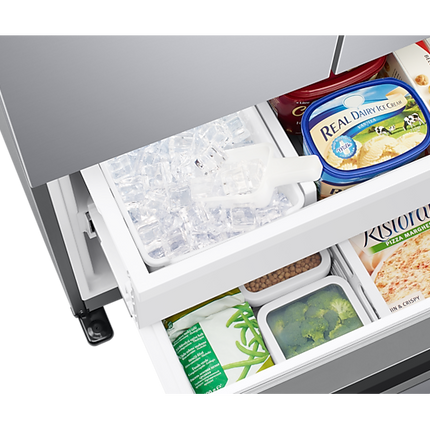 SAMSUNG 470L FROST FREE FRENCH DOOR FRIDGE (2021) - RF49A5202SL